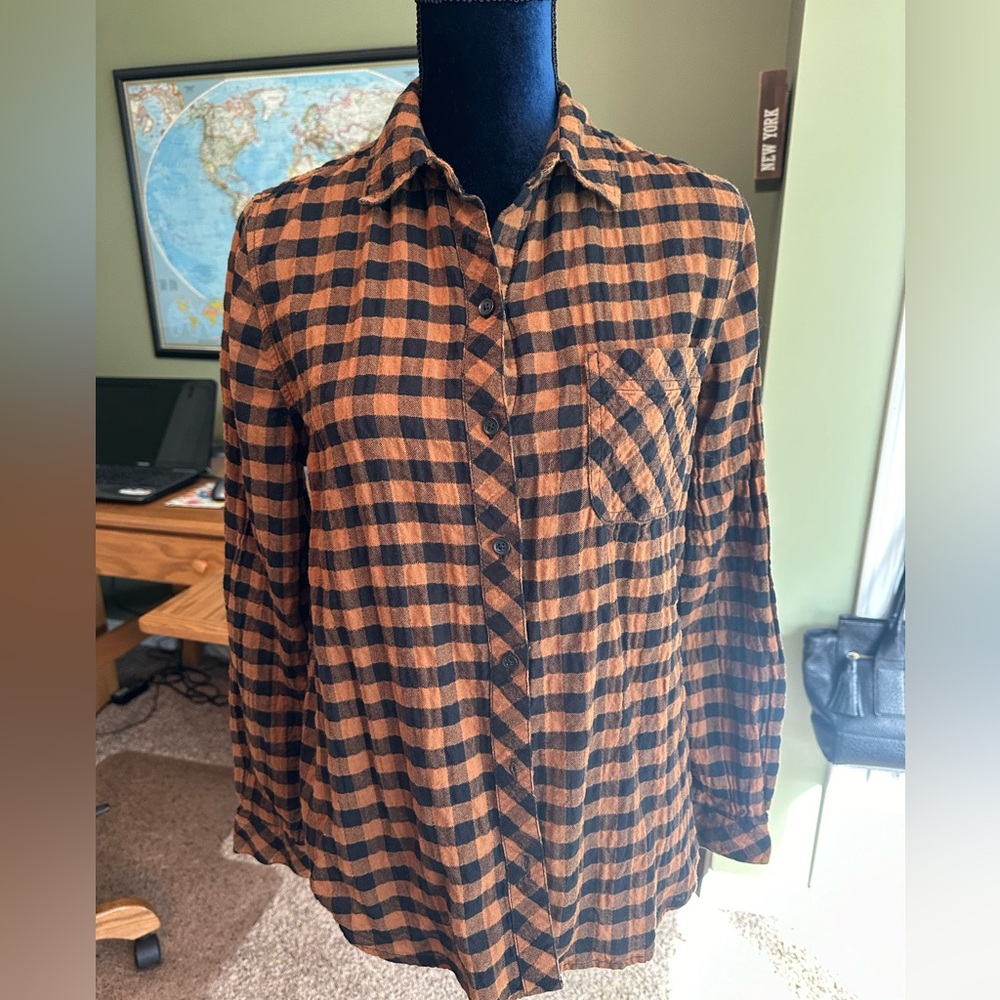 Woman’s lightweight button down.